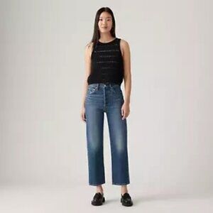 Levi's Ribcage Straight Ankle Jeans